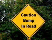Caution Bump In Road